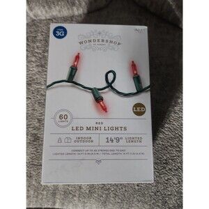 Wondershop Red LED Mini lights